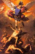 The Archangel Michael Flinging the Rebel Angels into the Abyss Luca  Giordano